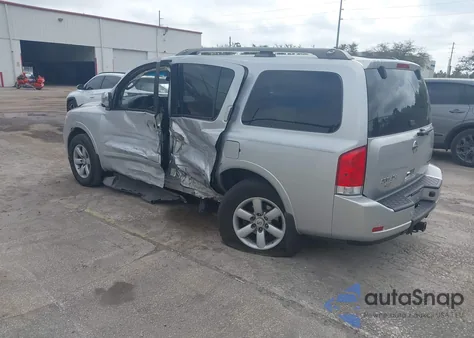2011 Nissan Armada Platinum/Sl/Sv z USA, uszkodzony, nr VIN 5N1BA0ND4BN62069